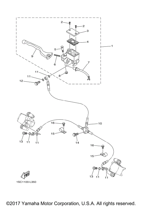 FRONT MASTER CYLINDER