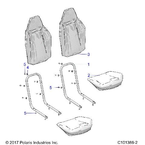 BODY, SEAT - A18HZA15N4 (C101386-2)