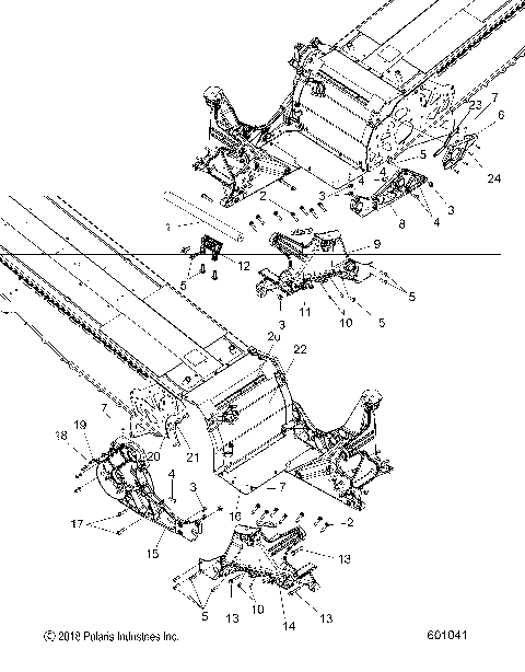 CHASSIS, BULKHEAD ASM. - S19ELS8PS/PEB ALL OPTIONS (601041)