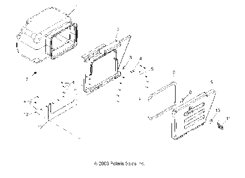 BODY, STORAGE BOX - R08RH68 ALL OPTIONS (49RGRSTORAGE077004X4)
