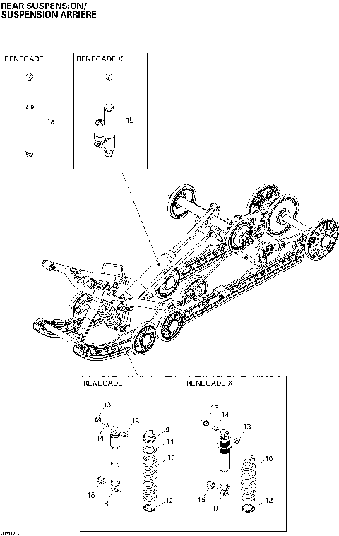 08- Rear Suspension Shocks Renegade X