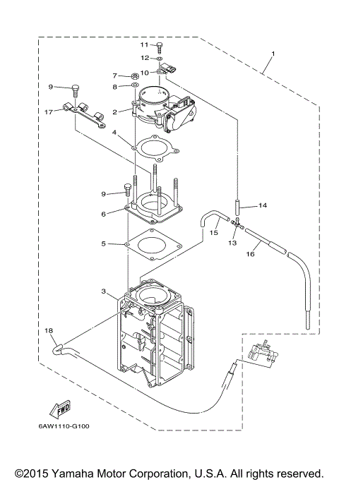 THROTTLE BODY ASSY 1