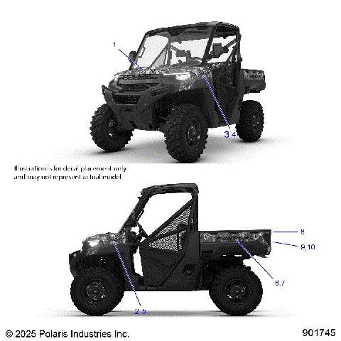 BODY, DECALS, GRAPHIC - R26RRE99CN/C9/EN/E9 (901745)