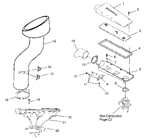 AIR VENT SL 650 B954058 (4930483048B006)