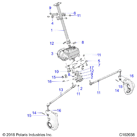 STEERING, EPS - A19SEA57F1/SEE57F1/SEE57F2 (C102038)