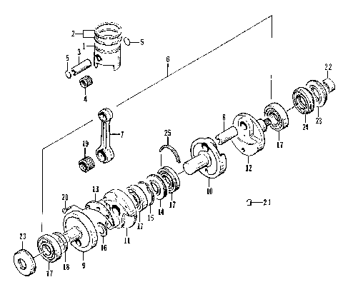 CRANKSHAFT ASSEMBLY [73180]
