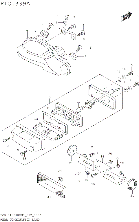 REAR COMBINATION LAMP