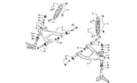 FRONT SUSPENSION ASSEMBLY [88669]