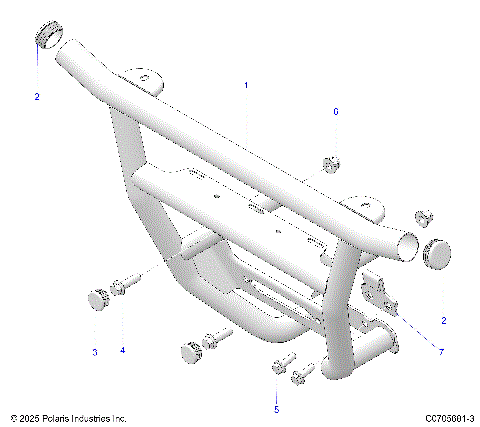 CHASSIS, FRONT BUMPER