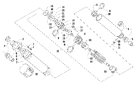 FRONT SUSPENSION SHOCK ABSORBER [86360]