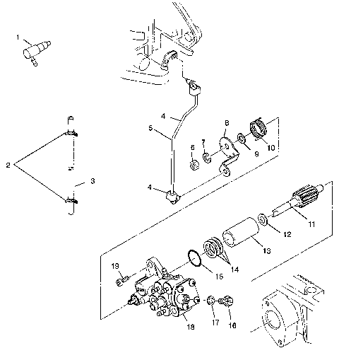 OIL PUMP SL 780 B964087 and  Intl. SL 780 I964087 (4935523552C005)