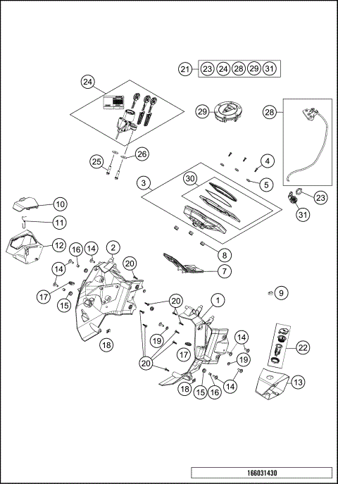INSTRUMENTS / LOCKSYSTEM
