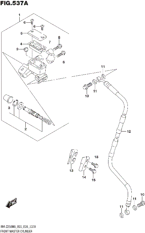 FRONT MASTER CYLINDER