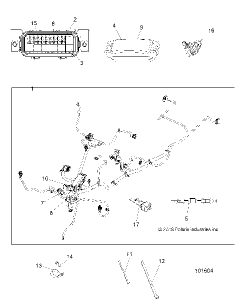 ELECTRICAL, MAIN WIRE HARNESS - A19SAA50D5 [101604]