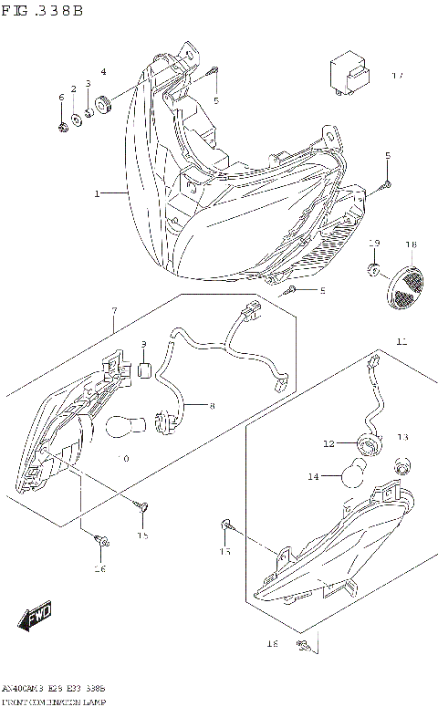 FRONT COMBINATION LAMP