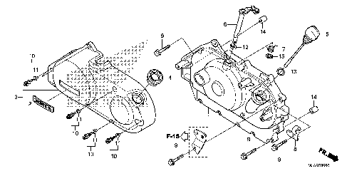 RIGHT CRANKCASE COVER