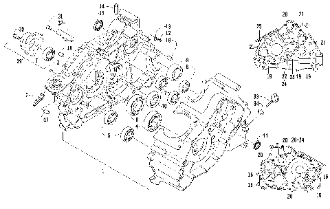 CRANKCASE ASSEMBLY [93973]