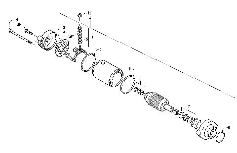 STARTER MOTOR ASSEMBLY [89207]