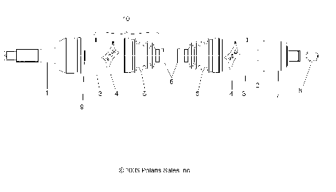 SHAFT, DRIVE, REAR, LH, RH - R07RH50AF/AR/AT (49RGRSHAFTDRIVERR07500EFI)