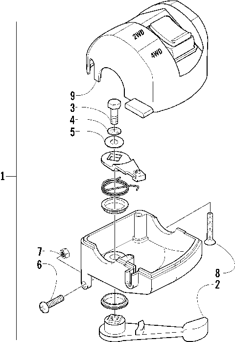 THROTTLE CASE ASSEMBLY [89034]