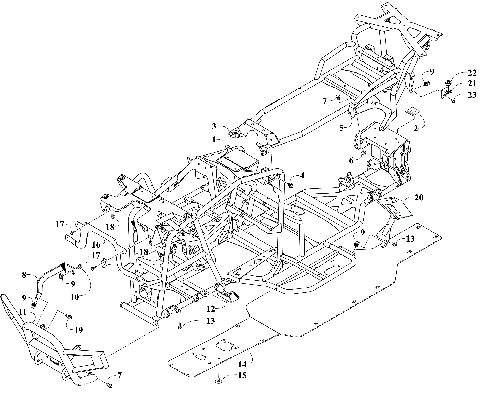 FRAME AND RELATED PARTS  [305601]