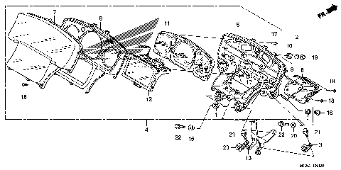 METER (GL1800'06-'10)