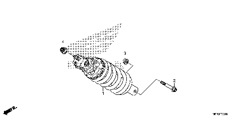REAR SHOCK ABSORBER (1)