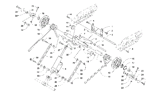 REAR SUSPENSION REAR ARM ASSEMBLY [101940]