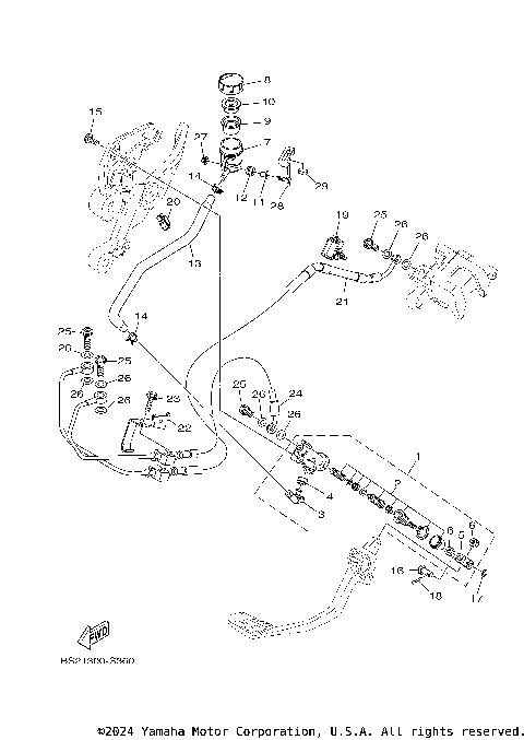 REAR MASTER CYLINDER