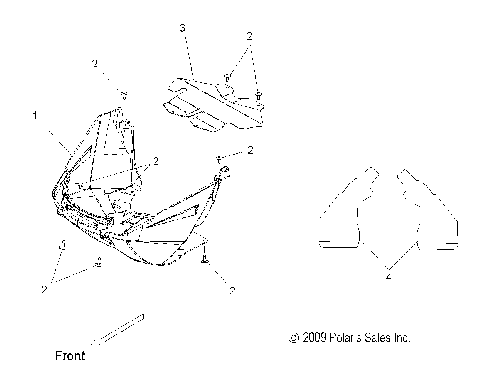BODY, NOSEPAN ASM. - S10BF6KSL/KSA/KEA (49SNOWNOSEPAN10PR)