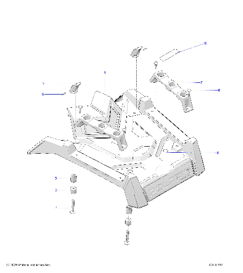 BODY, FRONT RACK - A26SGE95AB (C102762)