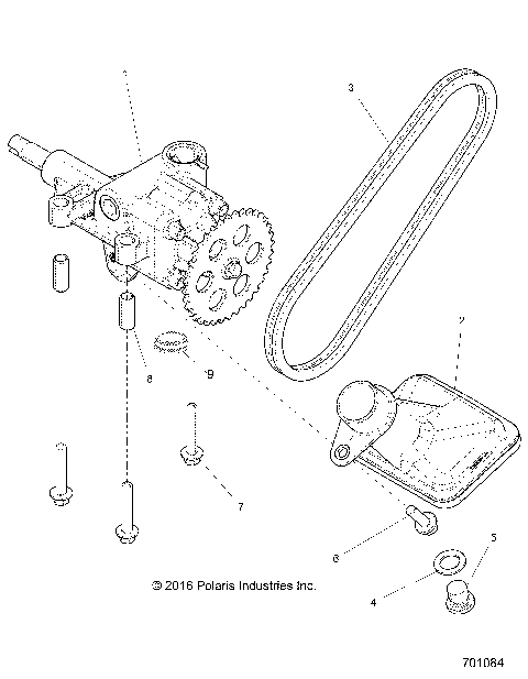 ENGINE, OIL PUMP - R18RGE99BM/BB/B7/KBS/UB9/UBG (701084)