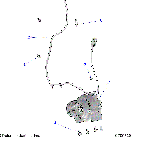 DRIVE TRAIN, FRONT GEARCASE MOUNTING - R21CCA57A1/A7 (C700529)