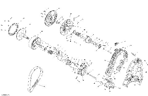 05- Pulley System - 600 CARB
