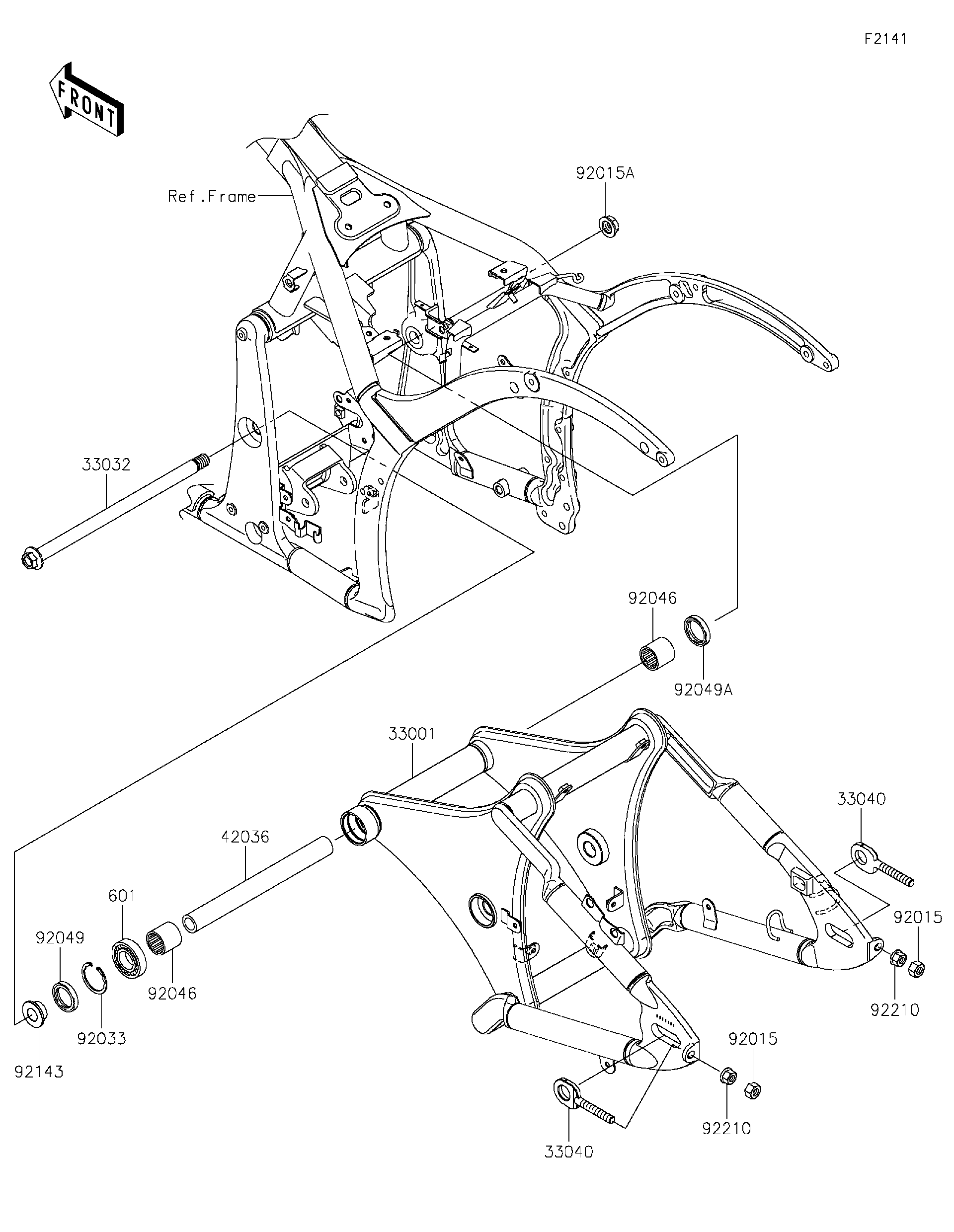 2019 Kawasaki Motorcycles Parts-Finder Diagrams | Cities