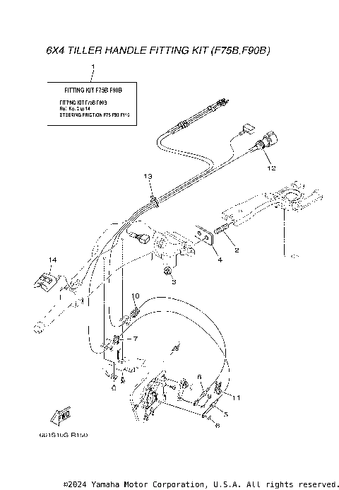 FITTING KIT F75B F90B