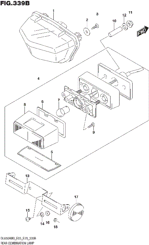 REAR COMBINATION LAMP