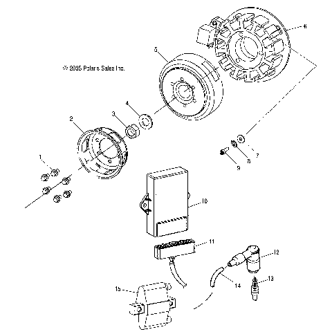 ENGINE, MAGNETO - S07MX4CS/CE (49SNOWMAGNETO07440IQ)