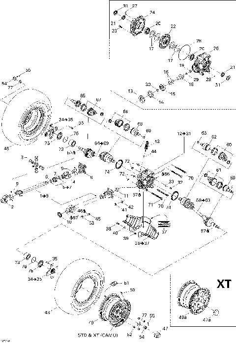 08- Drive System, Rear STD