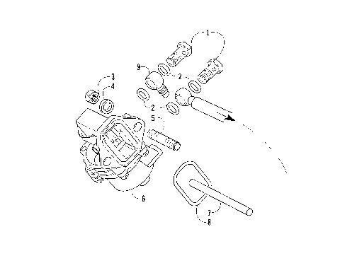 FUEL FEED PUMP AND PUSH ROD ASSEMBLIES [87155]