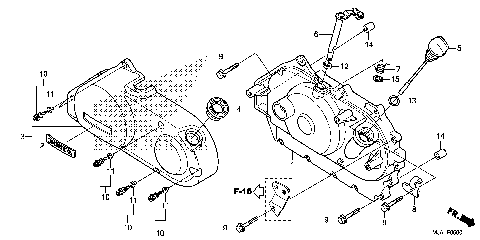 RIGHT CRANKCASE COVER