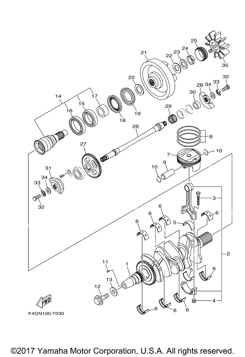 CRANKSHAFT & PISTON