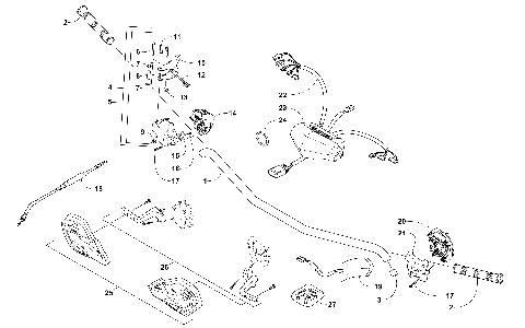 HANDLEBAR AND CONTROLS [104085]