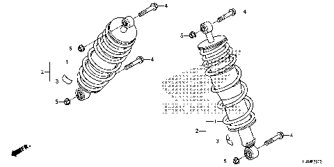 REAR SHOCK ABSORBER (1)