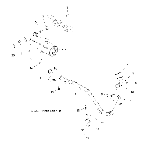 ENGINE, EXHAUST - A08BA32AA (49ATVEXHAUST08TB)