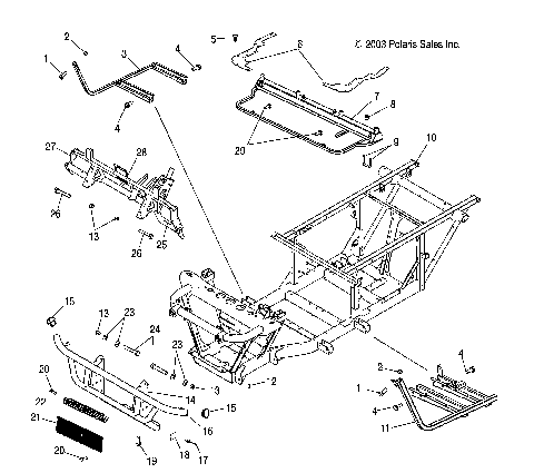 CHASSIS/BODY  - C11RB63AA/AB (4985628562A04)