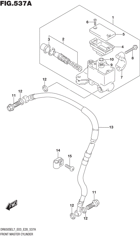 FRONT MASTER CYLINDER