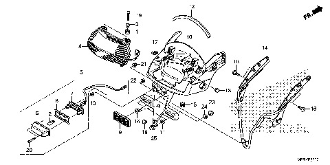 TAILLIGHT@LICENSE LIGHT
