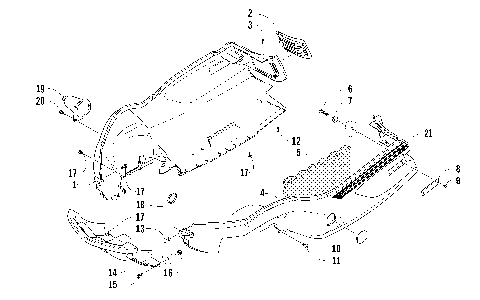 BELLY PAN AND FRONT BUMPER ASSEMBLY [87229]