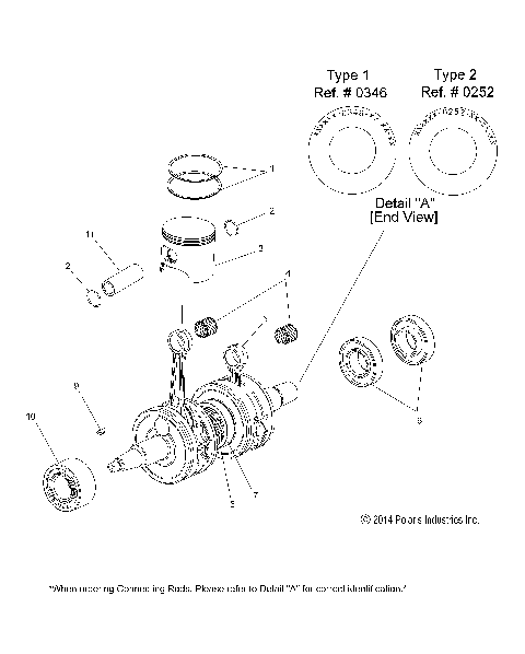 ENGINE, PISTON and CRANKSHAFT - S15CC6/CK6/CM6 ALL OPTIONS (49SNOWPISTONCRANKSHAFT15600LE)